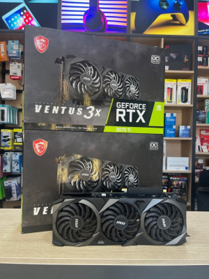 GPU MSI RTX 3070Ti VENTUS 3X 8GB OC ( USED LIKE NEW )