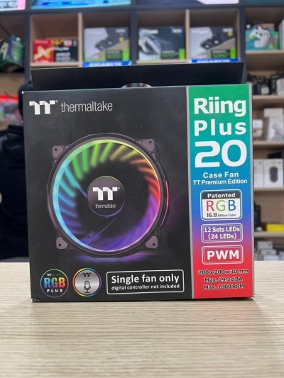 FAN THERMALTAKE RIING PLUS 20 RGB TT PREMIUM EDITION