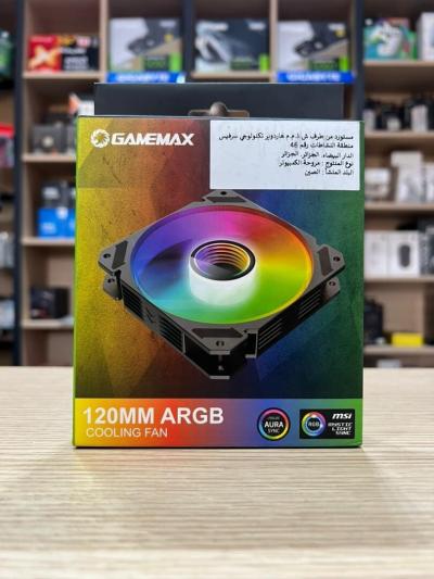 FAN GAMEMAX FN12 RAINBOW C9 INFINITY BLACK ARGB