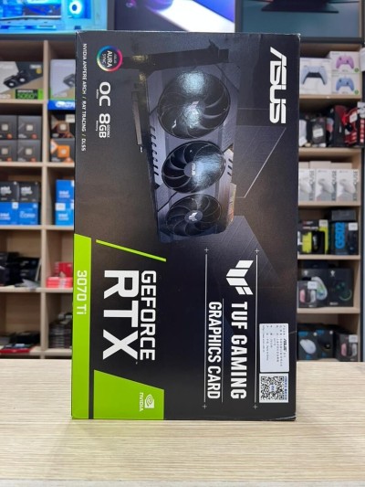 GPU ASUS TUF GAMING RTX 3070TI 8GB OC BOX ( USED LIKE NEW )
