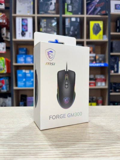 SOURIS MSI FORGE GM300 BLACK WIRED