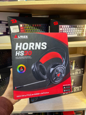 CASQUE GAMING AURES HORNS HS30 7.1 ( PC PS4 XBOX ONE )
