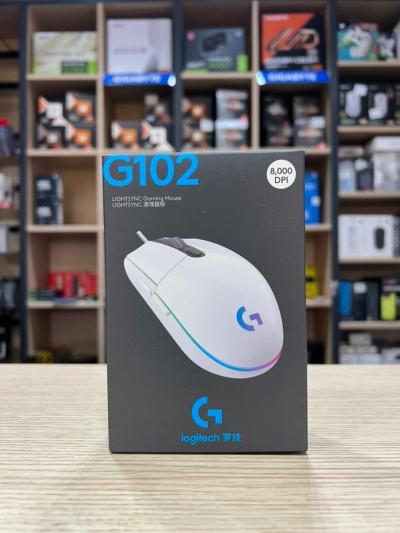 SOURIS LOGITECH G102 LIGHTSYNC WHITE