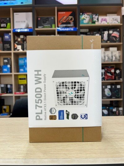 ALIMENTATION DEEPCOOL PL750D 750WAT 80+ BRONZE WHITE