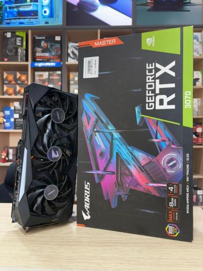 GPU GIGABYTE AORUS MASTER RTX 3070 8GB OC
