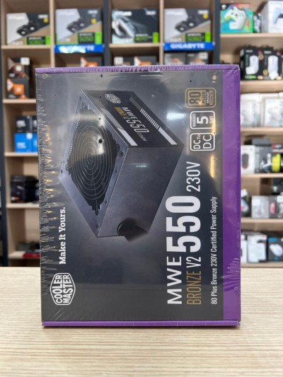ALIMENTATION COOLER MASTER 550W 80+ BRONZE