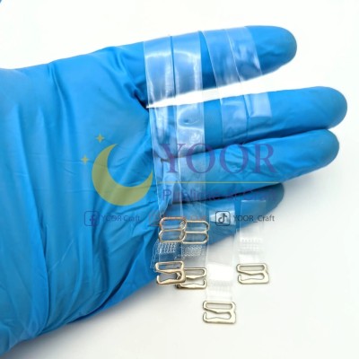 Bretelles transparentes soutien-gorge metal حمالات شفافة للسوتيان