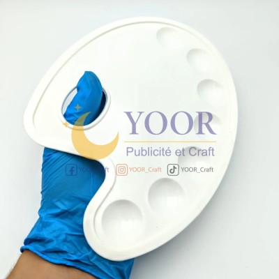 Palette de peinture لوحة خلط ألوان