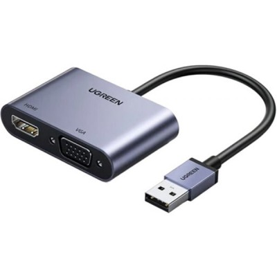 CONVERTISSEUR UGREEN USB 3.0 HDMI + VGA 20518