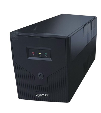  ONDULEUR UNOMAT UPS UM 1200VA 4 SORTIES IEC avec ECRAN LCD