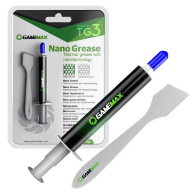 Pâte Thermique GAMEMAX TG3 Nano Grease 3g - Haute Performance