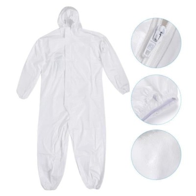 Combinaison jetable blanche , Protection complète