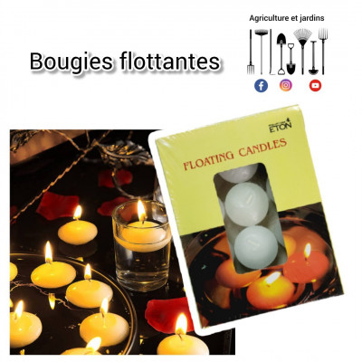 jardinage-bougies-flottantes-شموع-تزيين-hussein-dey-alger-algerie