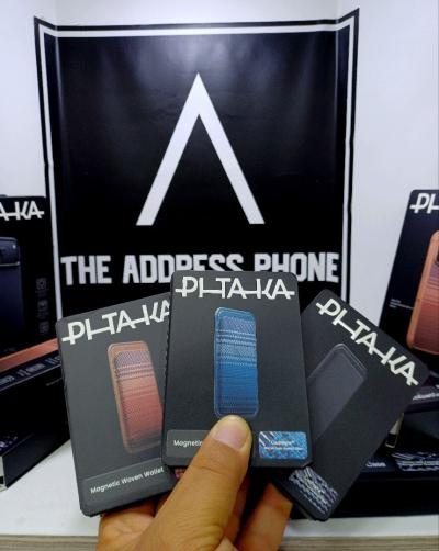 Porte Carte Pitaka Magnetic Woven Wallet