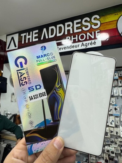 Glass protection écran Samsung S25Edge /S25 Fe