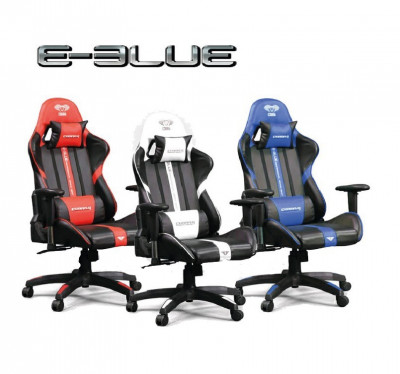 Chaise gaming E-Blue cobra 412BB 412BR 412BW
