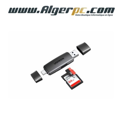 Adaptateur Lecteur de cartes SD UGREEN 2 en 1 3.0