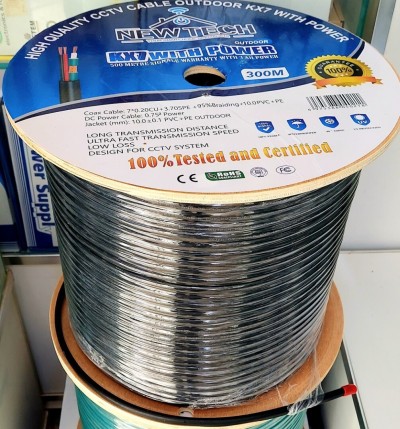 Cable Coaxial Outdoor kx7 Newtech 300M