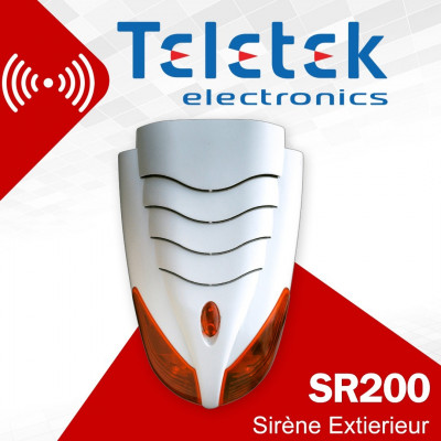 Sirène Extérieur Teletek SR200 