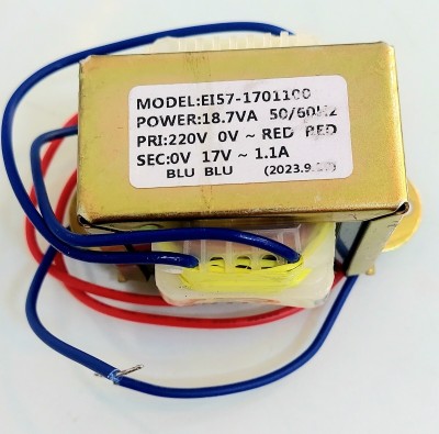 Transfo 17V  1.1A pour la Centrale Alarme Teletek Eclipce 8 