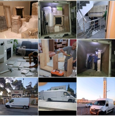 "Déménagement professionnel avec équipe qualifiée""خدمة نقل وترحيل عالية الجودة إلى جميع الولايات"