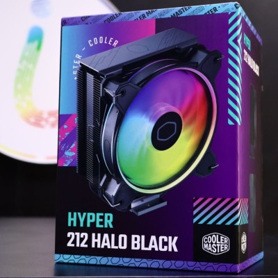 AIR COOLING COOLER MASTER HYPER 212 HALO BLACK ARGB