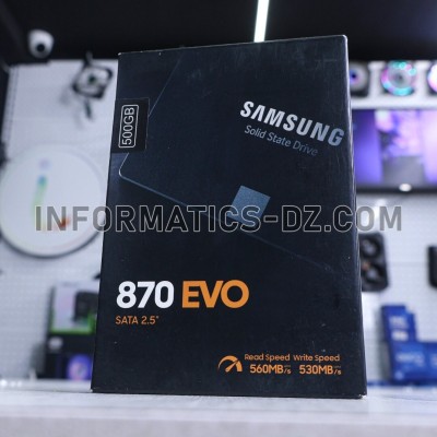 Samsung 870 EVO 500GB SATA SSD 560/530Mbps read/write
