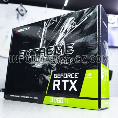 BIOSTAR RTX 3060 Ti 8GB EXTREME GAMING GDDR6