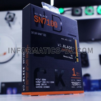 WD BLACK SN7100 1TB Gen4 PCIe4 7250MB/s NVMe SSD 