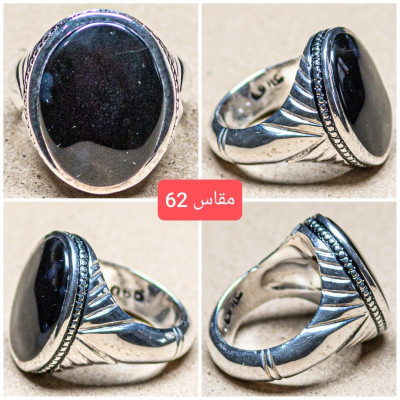 bagues-خاتم-فضة-رجالي-بحجر-طبيعي-bague-homme-en-argent-avec-pierre-precieuse-naturelle-bab-ezzouar-alger-algerie