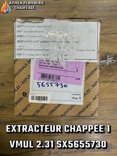 EXTRACTEUR CHAPPEE 1 VMUL 2.31 