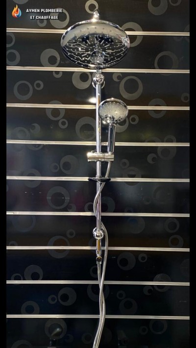 COLONNE DE DOUCHE CHROME ZK07