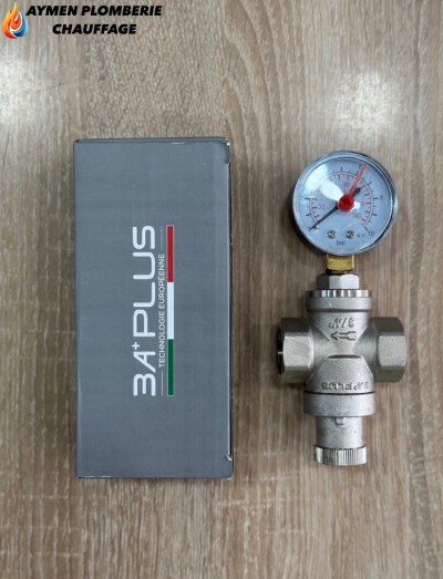 REDUCTEUR DE PRESSION AVEC MANO 20/27 3APLUS