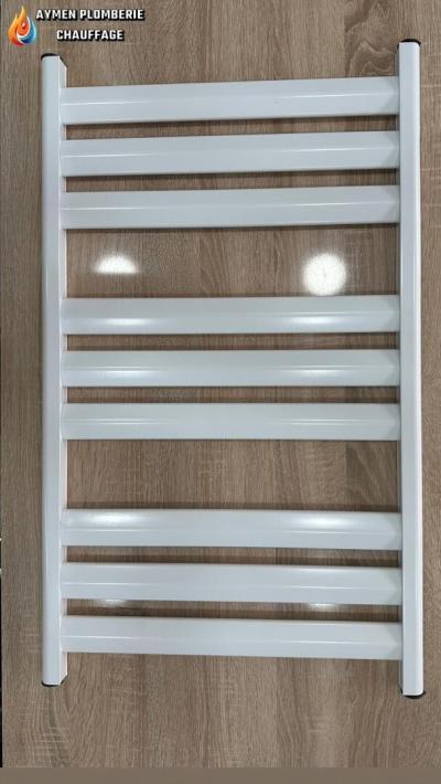 SECHE LINGE ALUMINIUM 800/450 BLANC EMKO