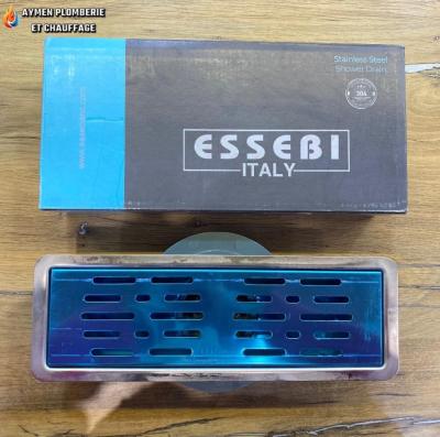 CANIVEAU ESSEBI INOX 30CM X 10CM