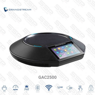 IP PHONE Grandstream-3.4" LCD, 6 comptes SIP,  conférence vocale à 7 voies, android 4.4, PoE, WIFI
