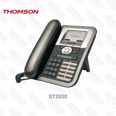 IP PHONE - ST2030 THOMSON - Ecran LCD , SIP ,HD Voice, 2xRJ45, PoE, 10 Touches programmable