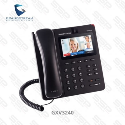IP PHONE - GXV3240 Grandstream - 4.3" tactile, 6 SIP ,HD Voice, Android, PoE, wifi, blutooth