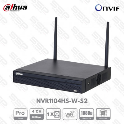NVR1104HS-W-S2 IMOU Wi-Fi 4 Channel Compact 1U 1HDD