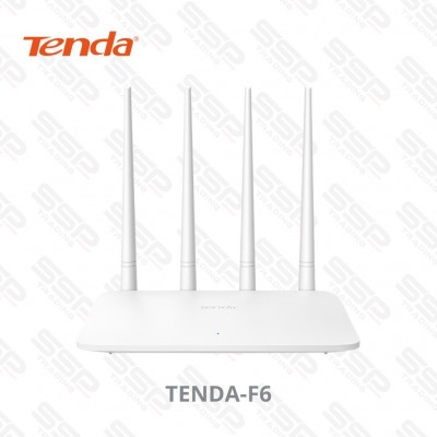 Tenda WiFi Point D'acces Router Et Repeater 300Mps 4in1 - 4xPort Rj45 2.4GHz 4x 5Dbi