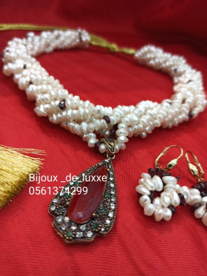 jewelry-set-collier-et-boucles-عقد-و-أقراط-mohammadia-alger-algeria