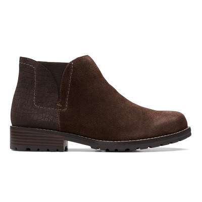 CLARKS Clarkwell Demi Dark Brown Comb