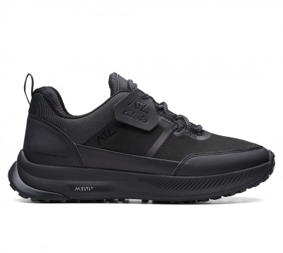 CLARKS ATLTrailLaceWP Black Nubuck