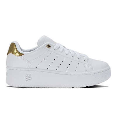 K-Swiss CLASSIC PF PLATFOR WHITE WHITE/GOLD