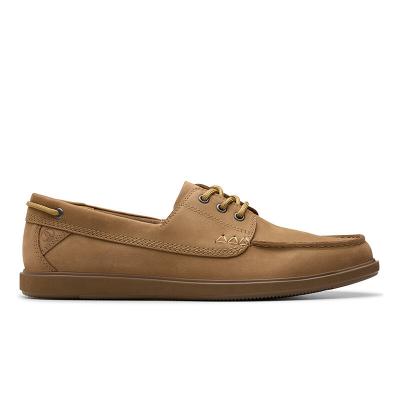 mocassins-clarks-bratton-boat-dark-sand-nubuck-cheraga-alger-algerie