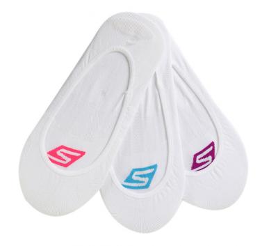 basquettes-skechers-3pk-womens-microfiber-non-terry-liner-white-bright-cheraga-alger-algerie