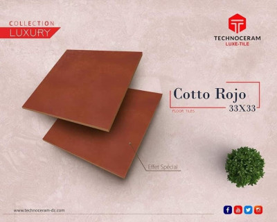 مواد-البناء-cotto-rojo-3333-technoceram-الكاليتوس-الجزائر