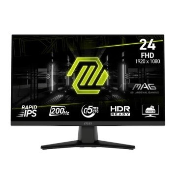 ECRAN MSI MAG 242F 24" FHD FAST IPS 200MHz 0.5Ms HDR Ready