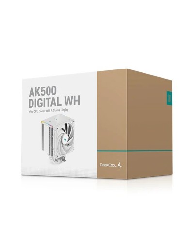 Ventilateur DeepCool - AK500 Digital Blanc