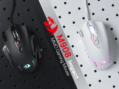 Souris Redragon M908 Impact RGB with Side Buttons Optical Wired 